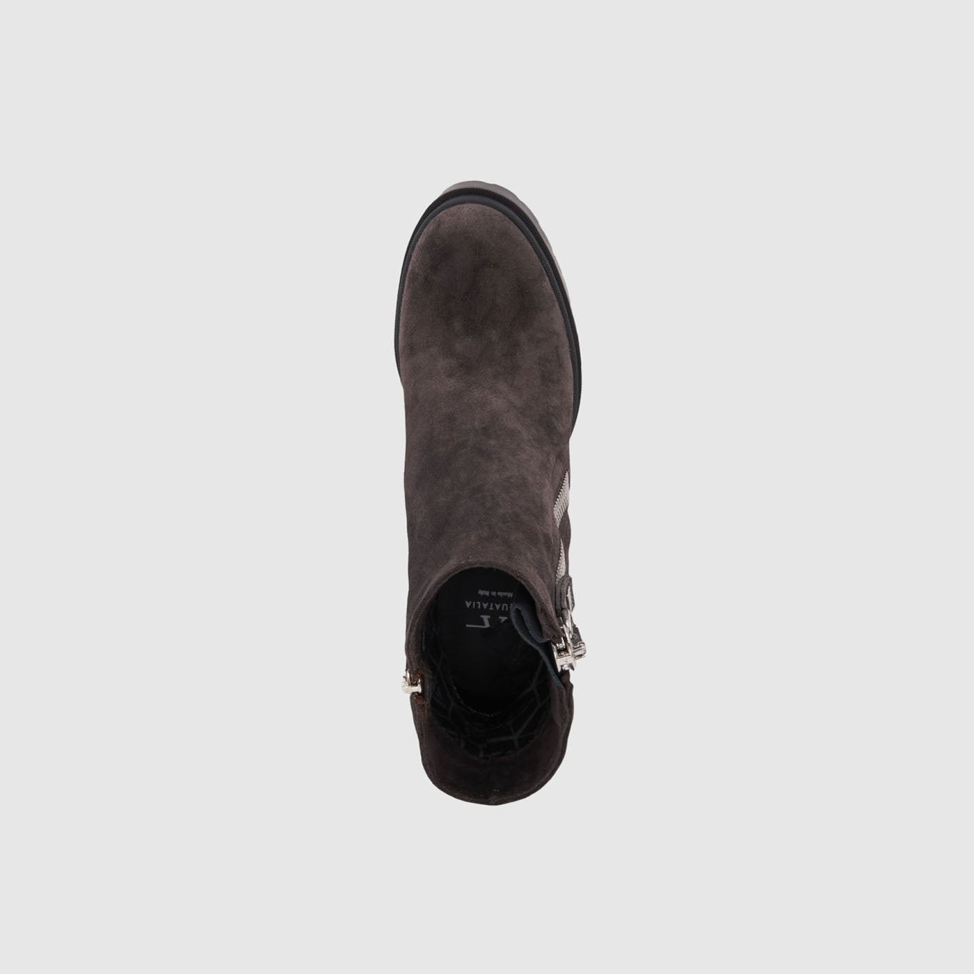 Aquatalia EMMA IN ANTHRACITE SUEDE at Romi Boutique