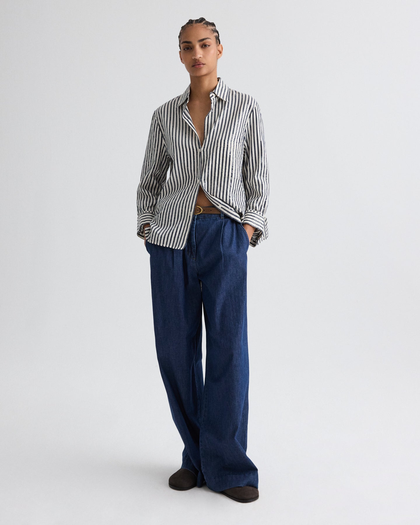 TWP HUDSON ST. DENIM PANT at Romi Boutique