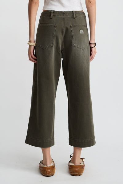 GEORGIA WORK PANT IN VINTAGE DARK OLIVE