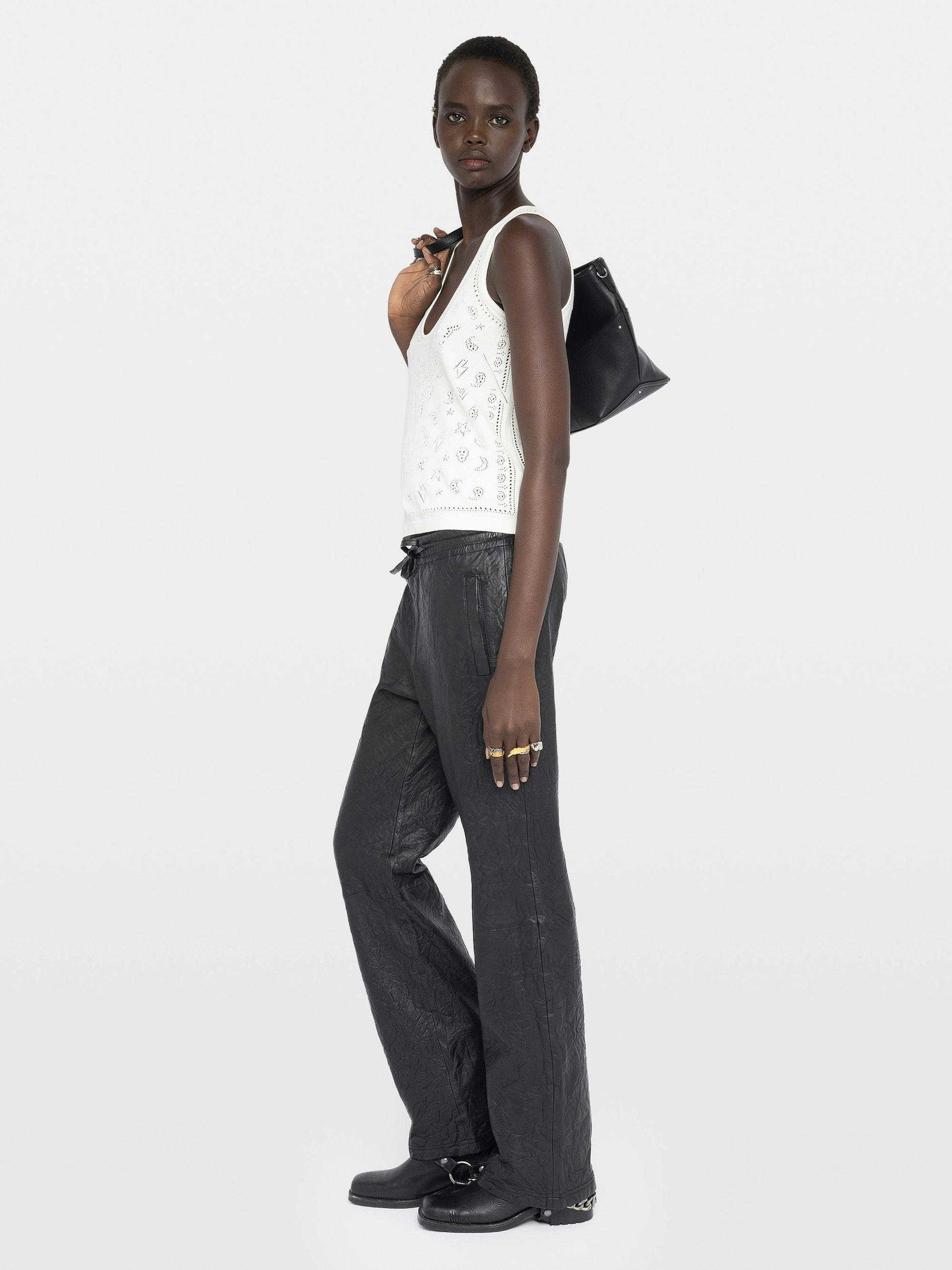 Zadig & Voltaire Jossy Bandana Tank at Romi Boutique