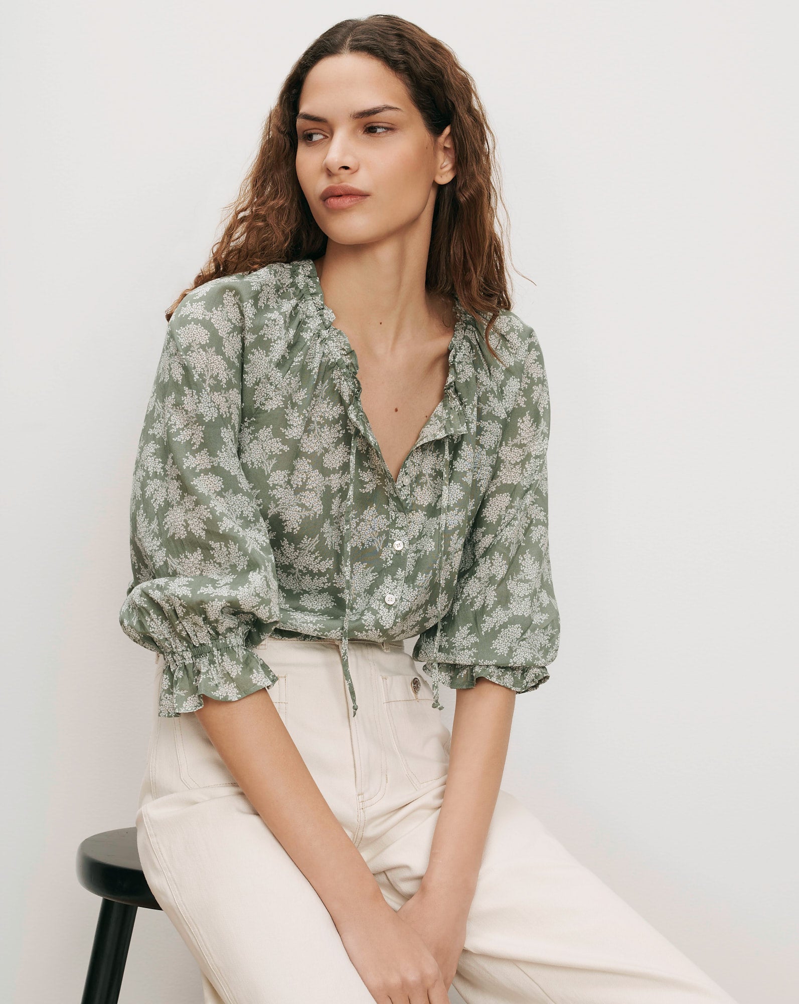 Williamsen Floral Blouse Top