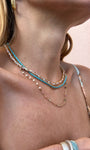 Native Gem Symphony Mini Teardrop Necklace at Romi Boutique