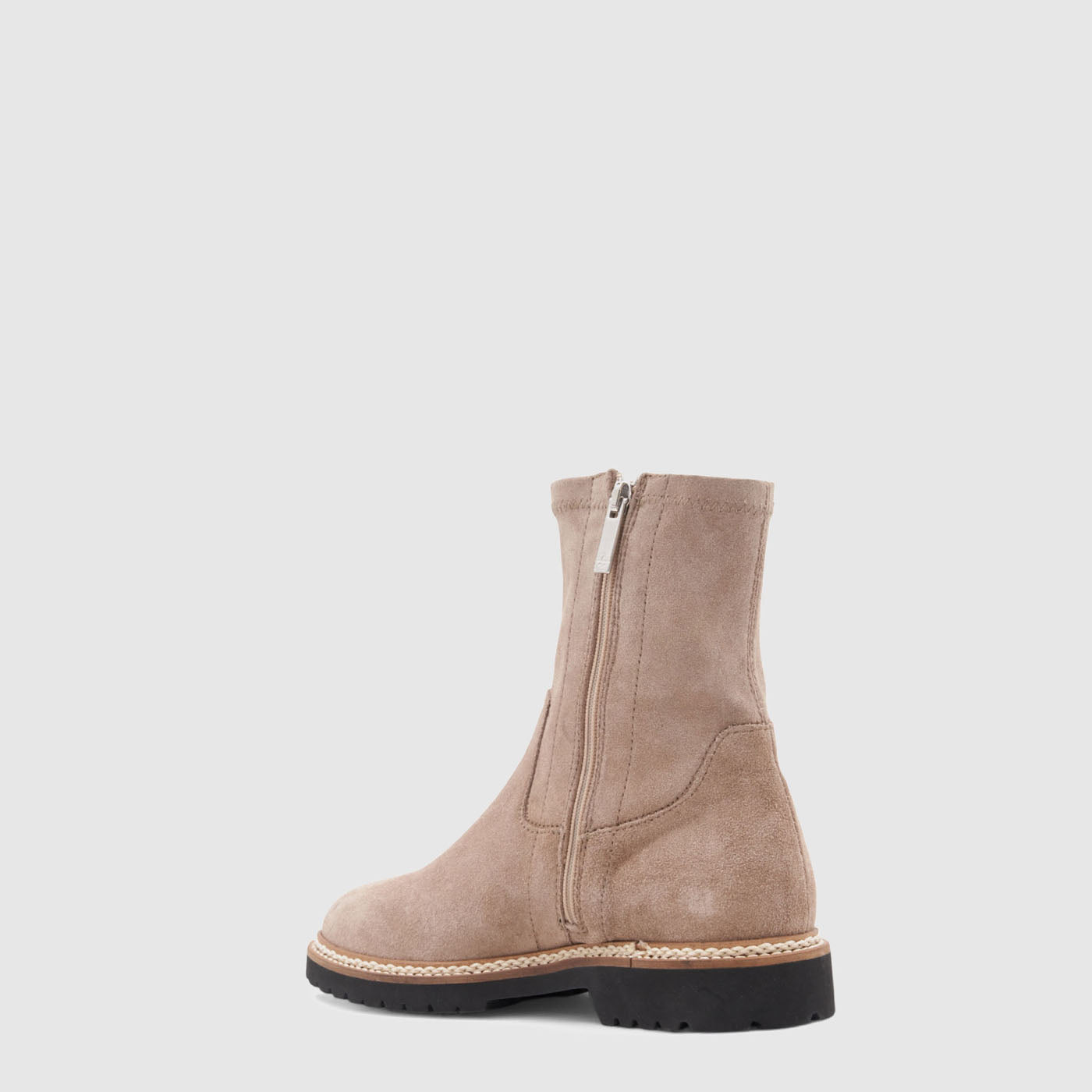 MARYANN IN TAUPE SUEDE - Romi Boutique