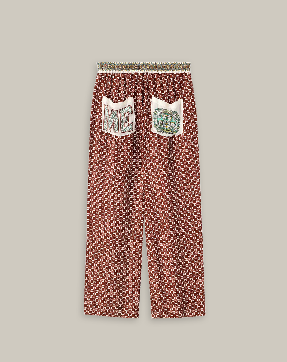 Me369 BAILEY STRAIGHT PANTS at Romi Boutique