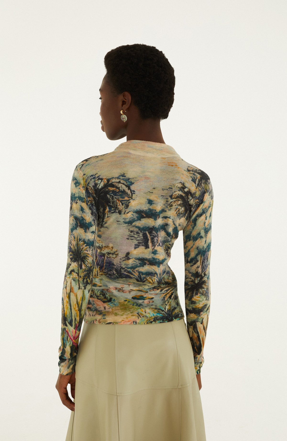 Petricor Long Sleeve Knit Top