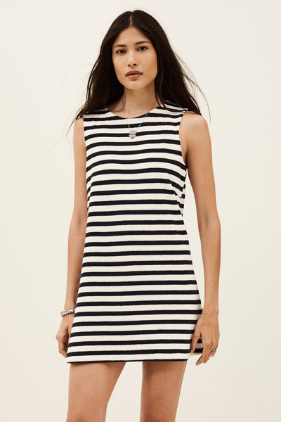 FAWN DRESS IN MARINE - Romi Boutique