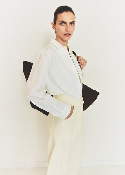 AVNI SLIM SHIRT IN WHITE - Romi Boutique