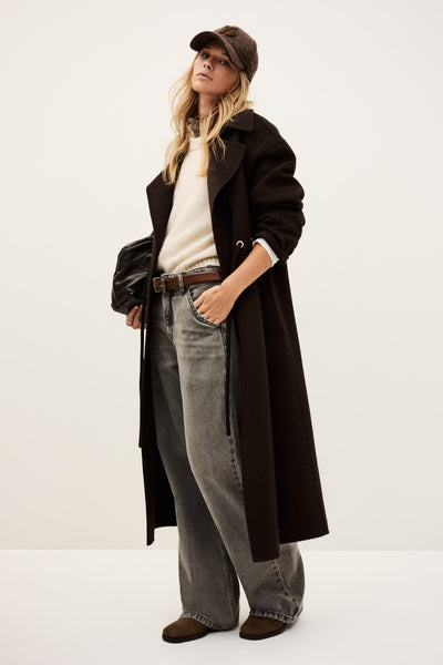 KATE COAT IN CHOCOLAT