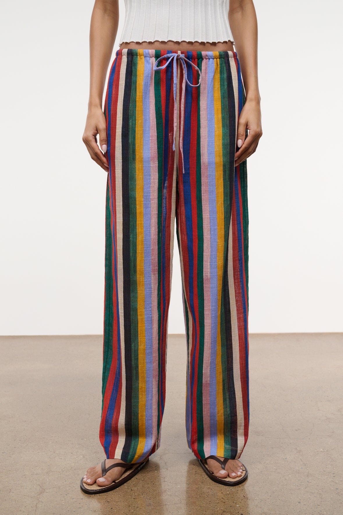 Mateo Pant In Artist Stripe