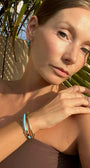 Native Gem RAZOR EDGE BANGLE at Romi Boutique