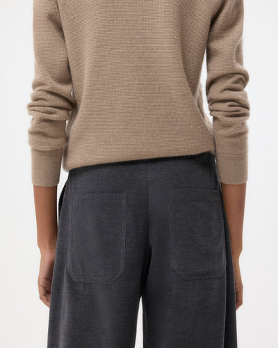 DYLAN PANT IN CHARCOAL HEATHER GREY