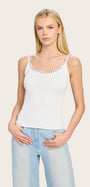 Generation Love IRIS CRYSTAL TANK TOP at Romi Boutique