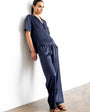 Go Silk Go Wide Angle Pant at Romi Boutique