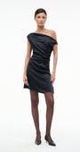 Staud MINI PHARE SILK DRESS at Romi Boutique