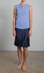 Pharaoh Ani Skirt in Vintage Satin at Romi Boutique