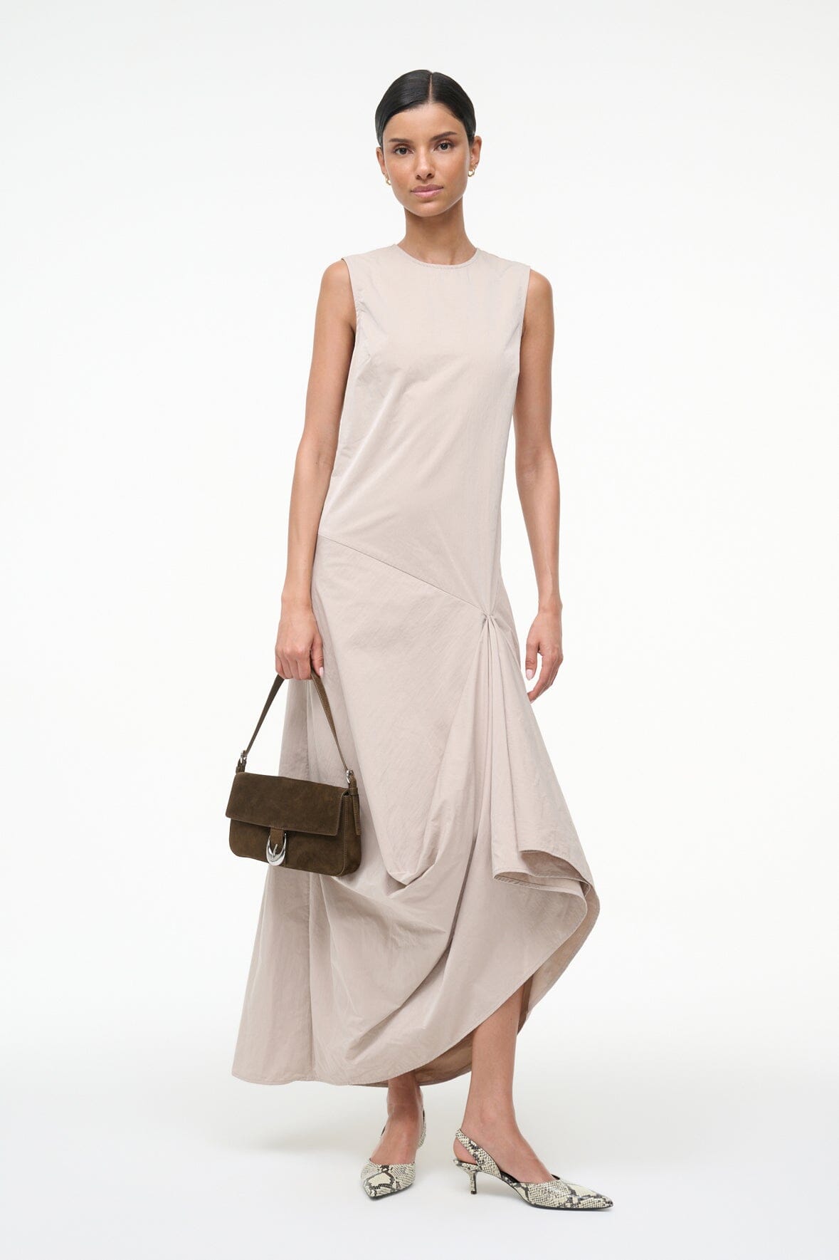HARLOW BAG IN TRUFFLE SUEDE