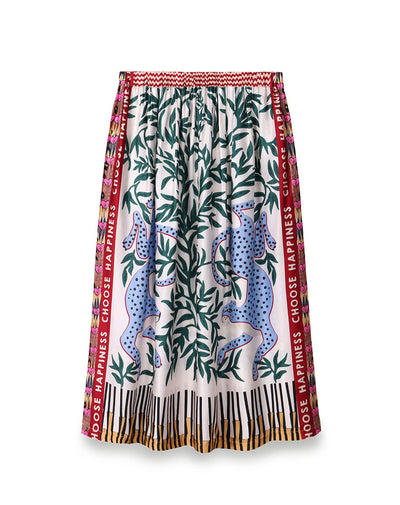 HAILEY SKIRT IN LEOPARD