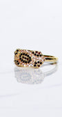 Native Gem ID RING IN LEOPARD at Romi Boutique