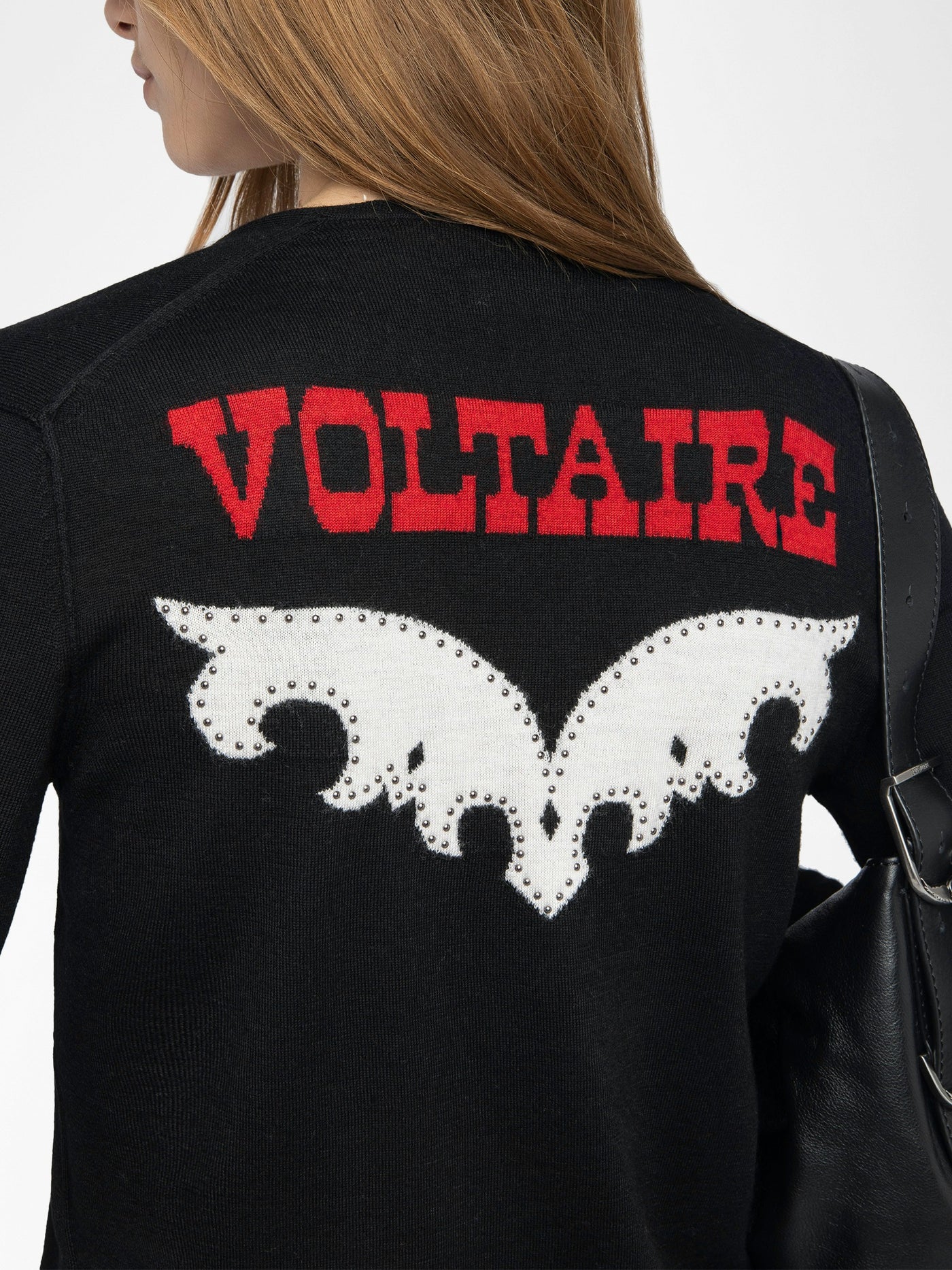 NOSFA MERINO WOOL SWEATER IN BLACK