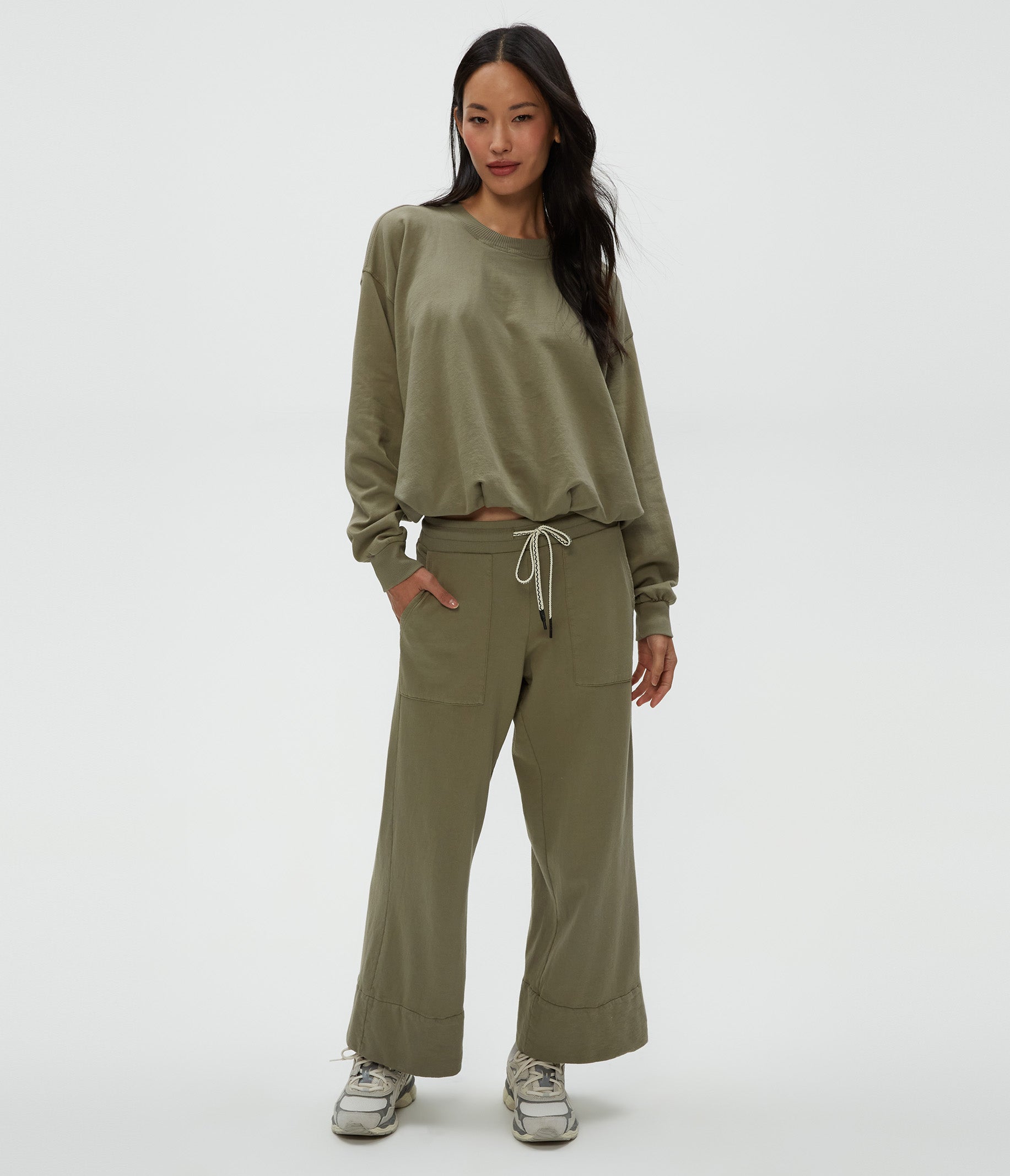 Michael Stars SADIE DRAWSTRING PANT at Romi Boutique