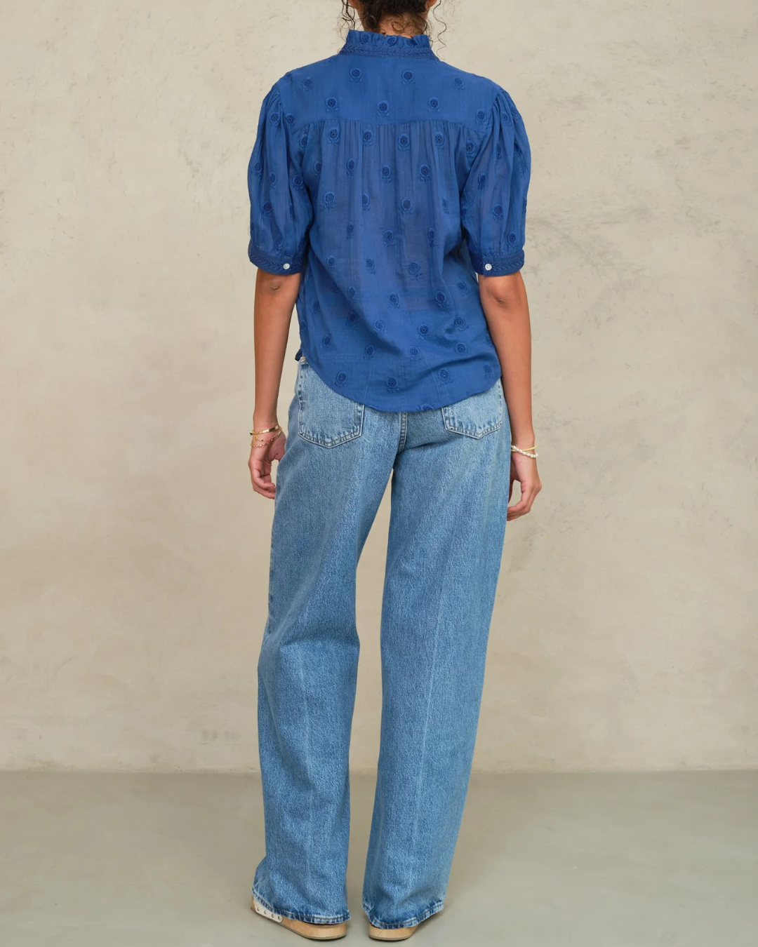 Mabe Frani Short Sleeve Top at Romi Boutique