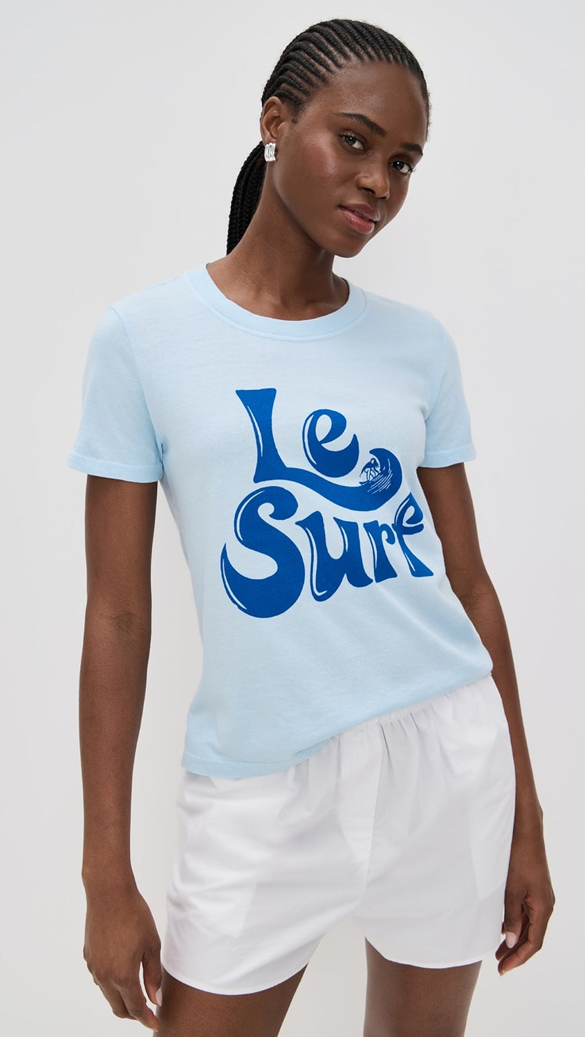 CLASSIC TEE PRINTED IN LE SURF