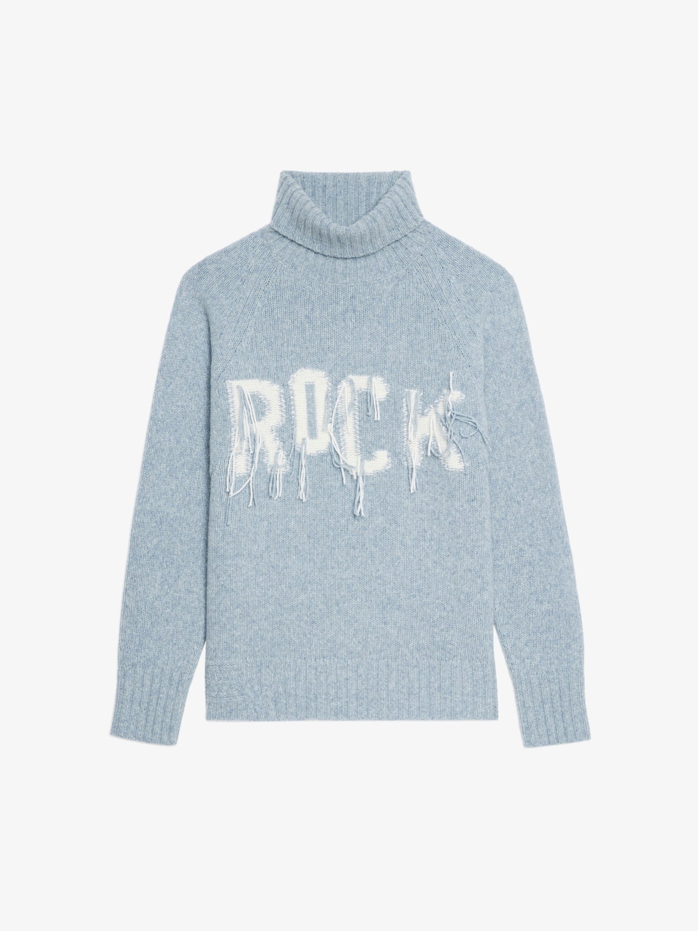MORA WOOL SWEATER IN LIGHT BLUE