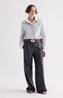 TWP Double Layer Boyfriend Shirt at Romi Boutique