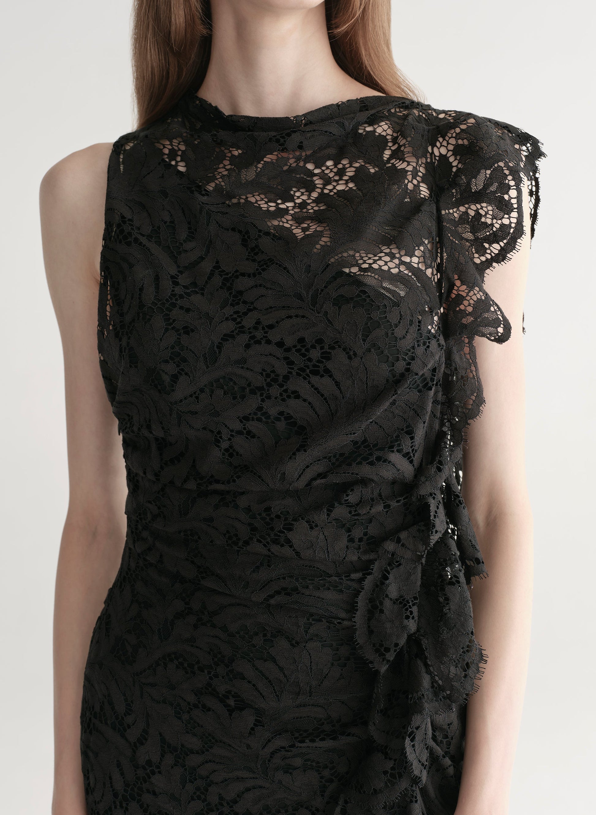 A.L.C Astrid Lace Midi Dress at Romi Boutique