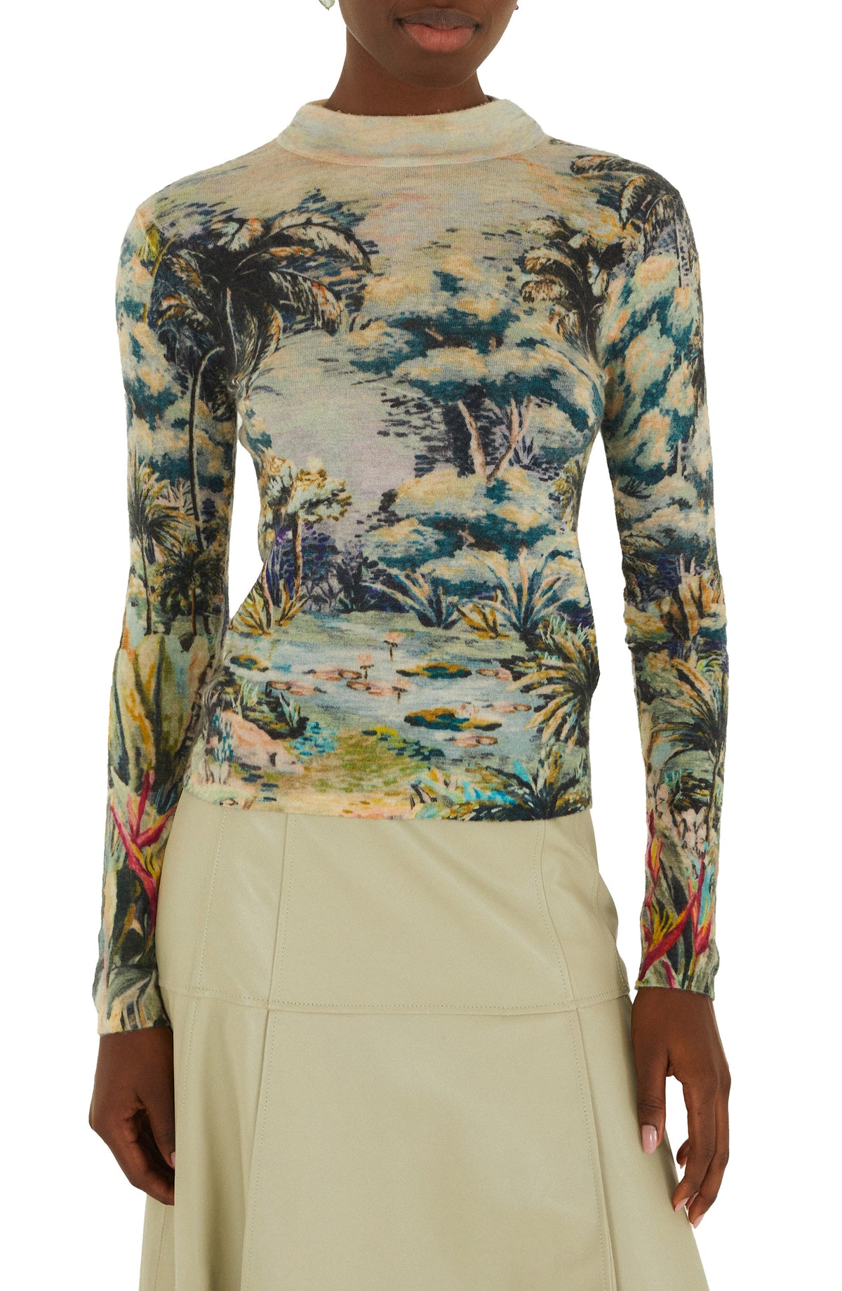 Petricor Long Sleeve Knit Top