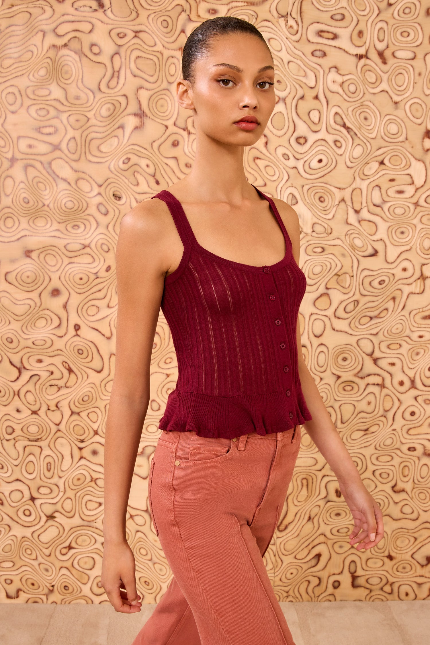 CALLIE KNIT CAMISOLE