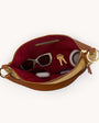 Hammitt KYLE LARGE IN COCOA RAFFIA/GOLD at Romi Boutique