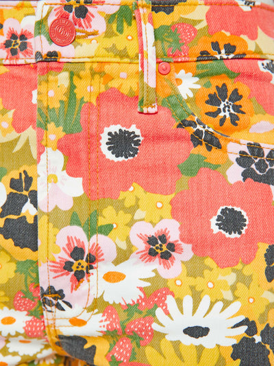 MID RISE SMOKIN DOUBLE FLOOD IN FLOWERS AL FRESCO - Romi Boutique