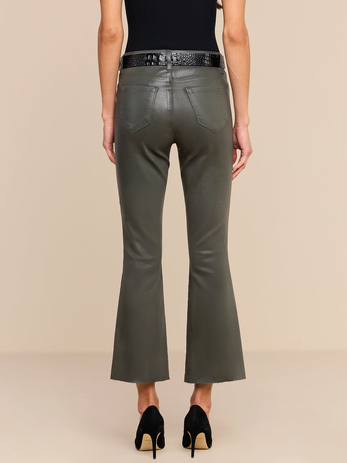 Kendra Crop Flare Pants