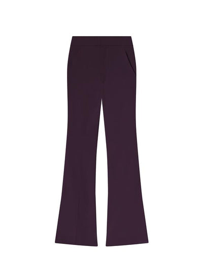 SOPHIE II TAILORED PANT IN DEEP PLUM