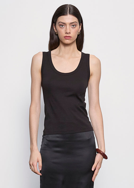 Supima Cotton Scoop Tank