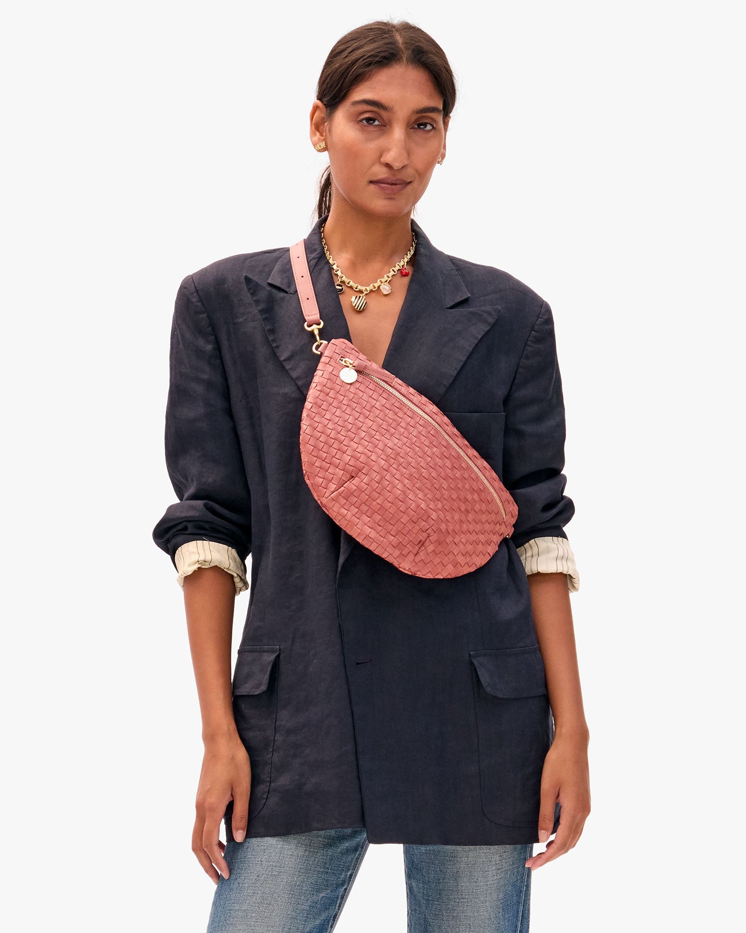 GRANDE FANNY WOVEN CHECKER