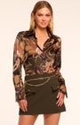 Ramy Brook Douglas Tailored Mini Skirt at Romi Boutique