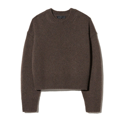 ANISA SWEATER IN REDWOOD MELANGE