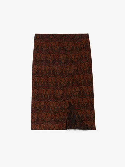 JULEN MIDI SKIRT IN BLACK
