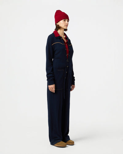 WESTERN EVERYWEAR COVERALL IN MIDNIGHT