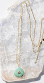 Native Gem AMULET NECKLACE at Romi Boutique