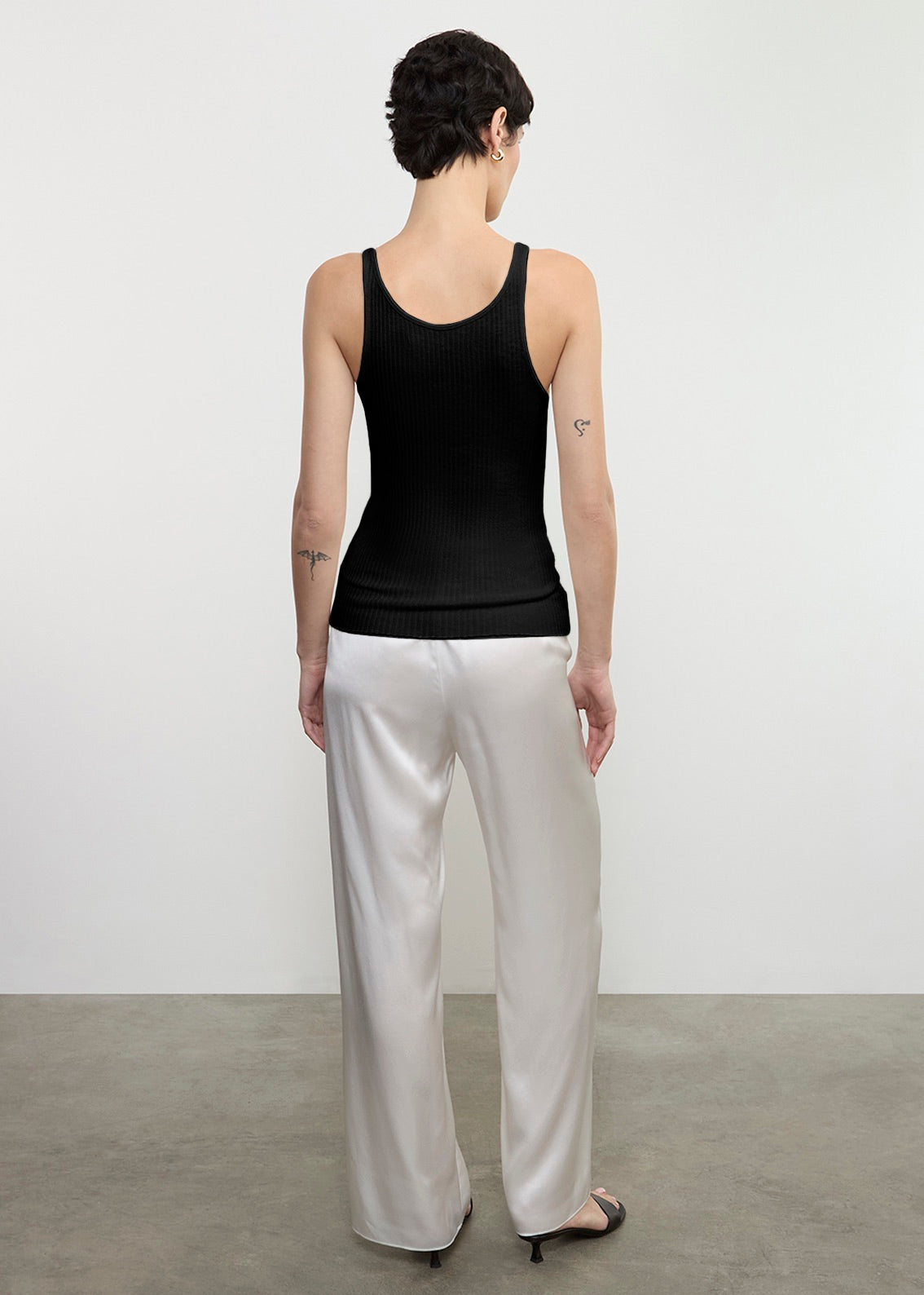 Military Rib Crop Tank