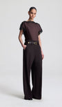 A.L.C LUNA SATIN TOP at Romi Boutique