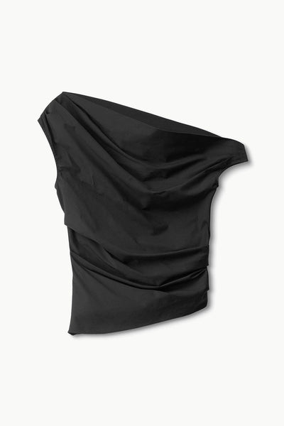 PHARE SILK TOP IN BLACK