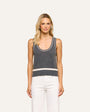 L'Agence Filou Cashmere Tank at Romi Boutique