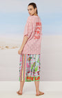 Me369 ELIZABETH PRINTED MIDI SKIRT at Romi Boutique