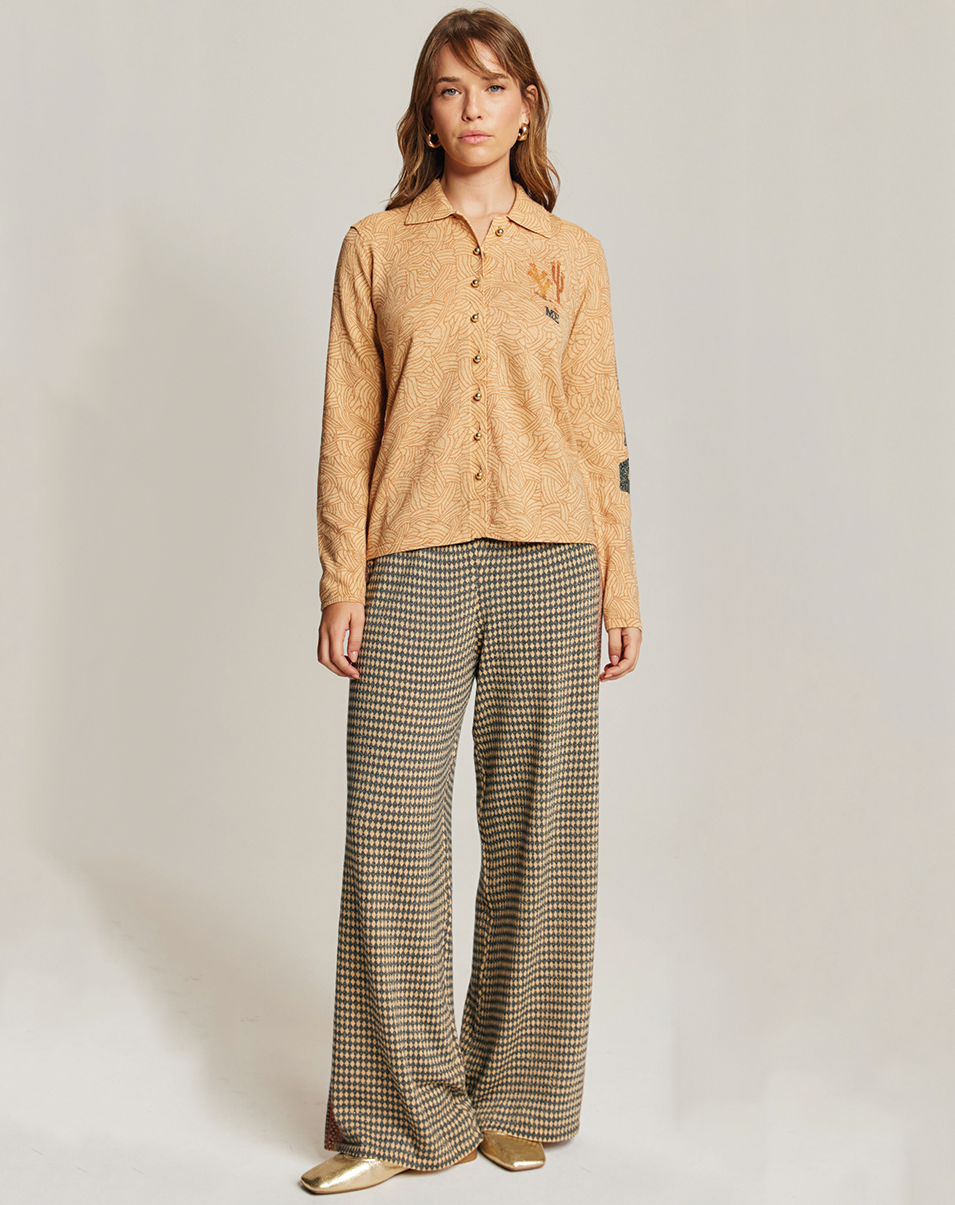 Me369 SERENITY BUTTON SHIRT at Romi Boutique