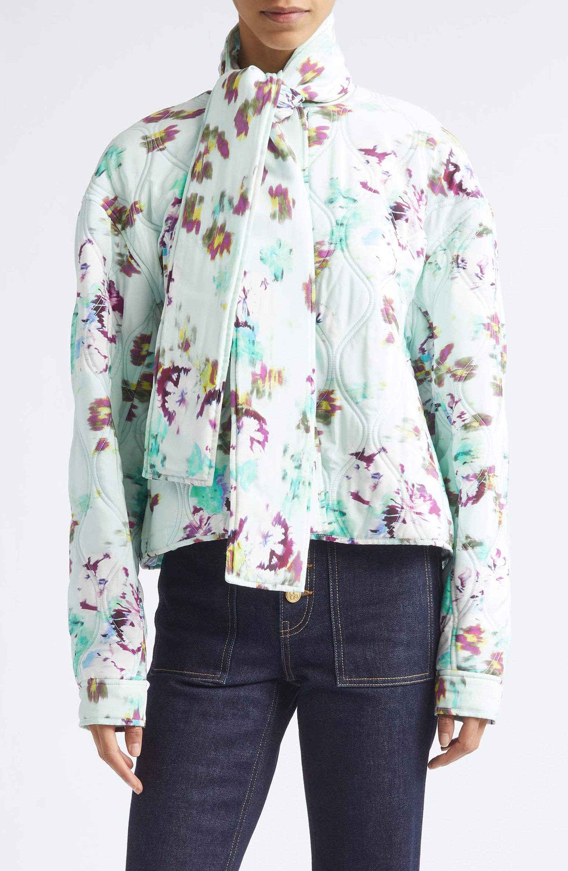 Lilith Silk Quilted Jacket