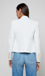 L'Agence BROOKE OPEN-FRONT BLAZER at Romi Boutique